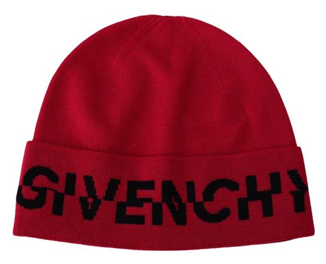 givenchy red hat|unisex givenchy beanie.